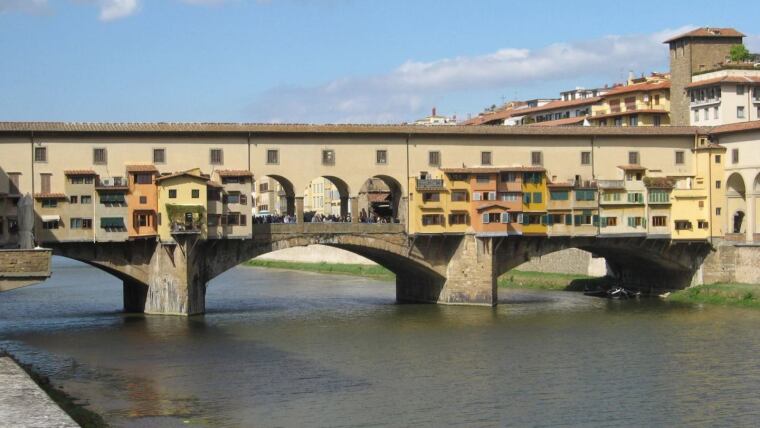 Brücke in Florenz, Italien